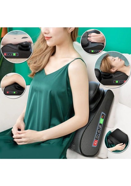 6'sı 1 Arada Akıllı Masaj Hava Yastığı Ayarı Servikal Çok Fonksiyon Tüm Vücut Boyun Bel Masaj Aleti fiyatları