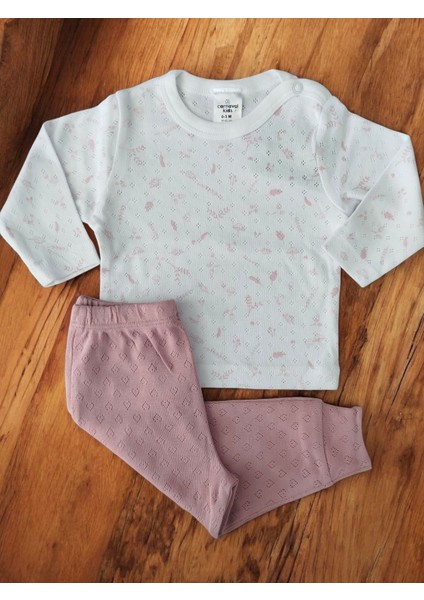 Yapraklı Pijama Takımı