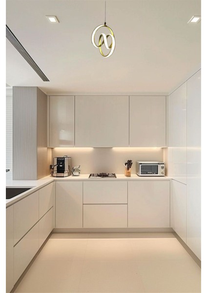 Modern Gold Venüs Model 3 Renk Kumandalı (Beyaz&sarı&günışığı) LED Avize fiyatları