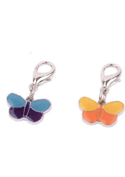 Luxury Kedi Köpek Tasma Süsü Kelebek 2*2.5 cm 1 Adet