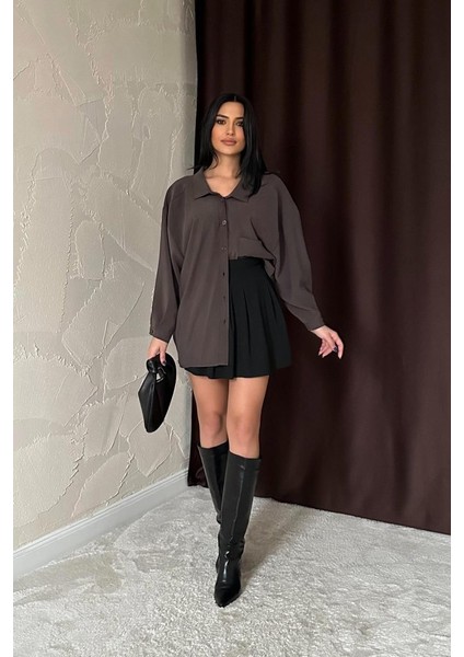 Antrasit Salaş Gömlek fırsatları