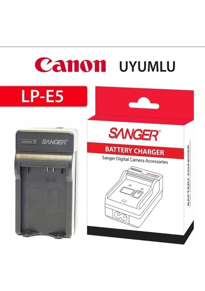 ,canon 450D ( Eos Rebel Xsi) Ile Uyumlu Fotoğraf Makinesi Şarj Cihazı