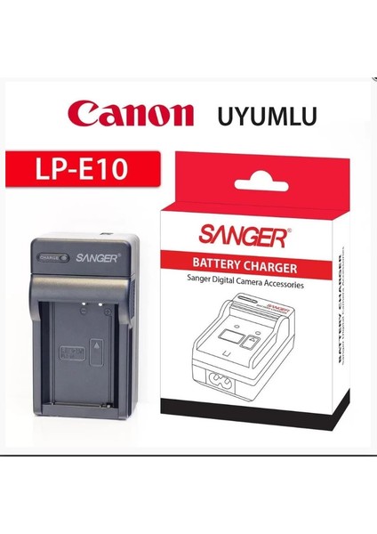 ,canon Eos 2000D ( Eos Rebel T7 ) Ile Uyumlu Fotoğraf Makinesi Şarj Cihazı