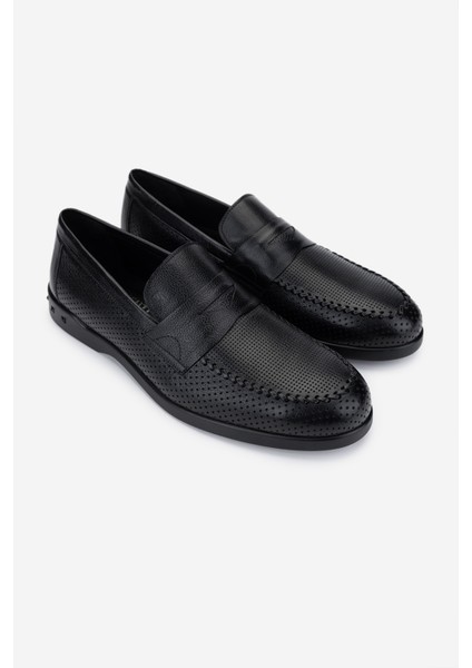 Erkek Deri Loafer Ayakkabı 1008 3439 Erk Ayk Y25 Khv Dr/zmb