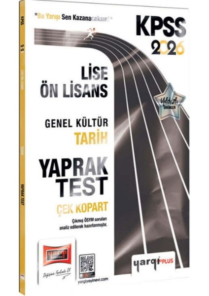 Yargı Yayınları 2026 Kpss Lise Ön Lisans Genel Kültür Tarih Çek Kopart Yaprak Test fiyatları