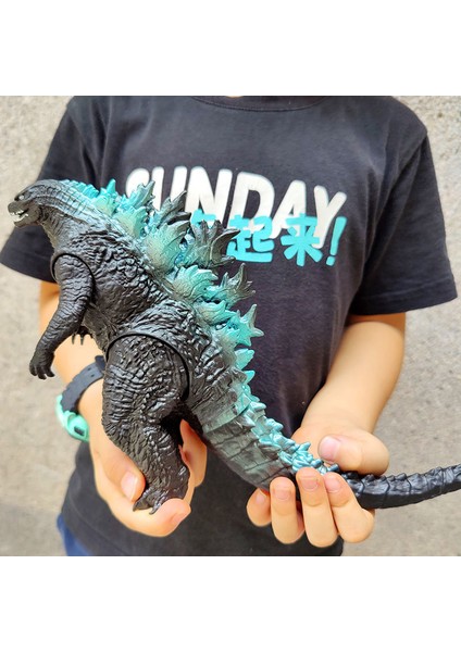 Godzilla Vs King Kong Şekil Aksiyon Anime Figürü Gulian Kaçak Rabid Godzilla Abs Yumuşak Tutkal Canavar Bebek Modeli Süsler Oyuncaklar (Yurt Dışından)