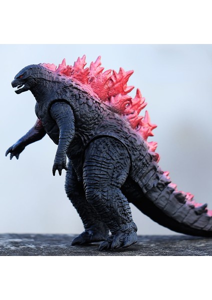Godzilla Vs King Kong Şekil Aksiyon Anime Figürü Gulian Kaçak Rabid Godzilla Abs Yumuşak Tutkal Canavar Bebek Modeli Süsler Oyuncaklar (Yurt Dışından)