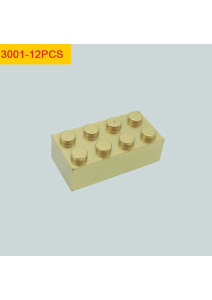 Altın Temel Tahta Yapı Taşları Tuğla Küçük Parçacık Eğitim Yardımcıları Bulmaca Moc Parçaları 3004 3001 2456 3006 20310 61409 54200 (Yurt Dışından)