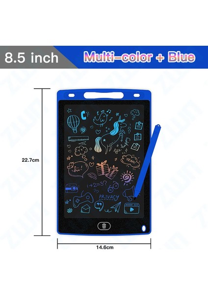 6.5/8.5/10/12 Inç LCD Çizim Tahtasında Yazma Tableti Haneli Sihirli Yazı Tahtası Sanat Boyama Aracı Çocuk Oyuncakları Beyin Oyunu Çocuğun Hediye (Yurt Dışından)