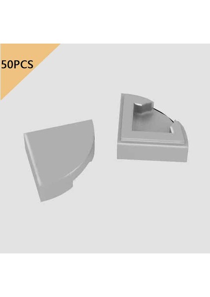 Moc Yapı Taşı Gümüş Küçük Parçacık Bulmaca 3024 3070 6141 Vakıf Tuğla Düz Plaka Eğitici Oyuncak Parçaları (Yurt Dışından)