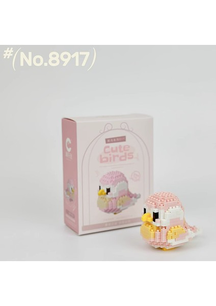 Kawaii Yapı Taşları 3D Kuş Sevimli Papağan Panda Araba Modeli Montaj Masa Süsü Çocuk Oyuncakları Çocuklar Için Hediyeler Mikro Dıy Tuğla (Yurt Dışından)