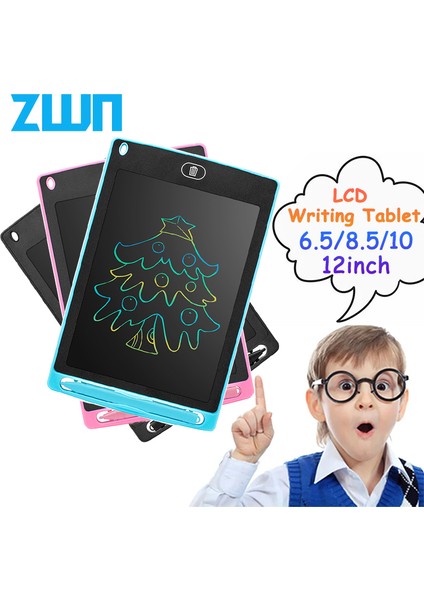 6.5/8.5/10/12 Inç LCD Çizim Tahtasında Yazma Tableti Haneli Sihirli Yazı Tahtası Sanat Boyama Aracı Çocuk Oyuncakları Beyin Oyunu Çocuğun Hediye (Yurt Dışından)