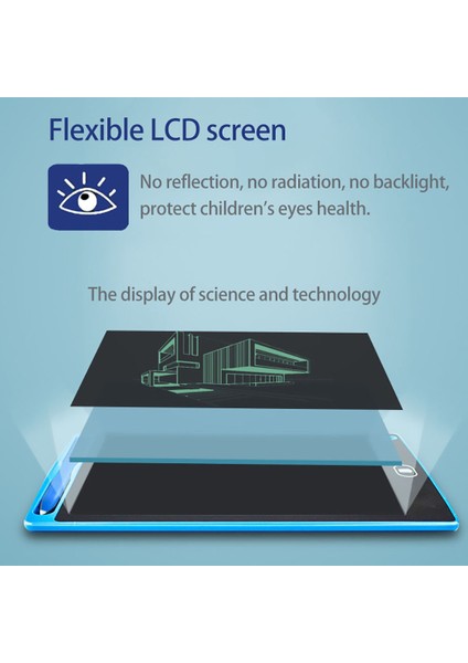 6.5/8.5/10/12 Inç LCD Çizim Tahtasında Yazma Tableti Haneli Sihirli Yazı Tahtası Sanat Boyama Aracı Çocuk Oyuncakları Beyin Oyunu Çocuğun Hediye (Yurt Dışından)