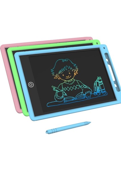 Çocuklar Için 6.5/8.5/10/12 Inç LCD Çizim Tableti Kalemli Şarj Edilebilir Silinebilir Tahta Erkekler Kızlar Için Seyahat Eğitici Oyuncak Hediye (Yurt Dışından)