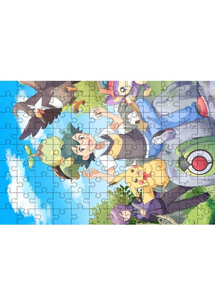 Pokemon Yap-Boz Pikachu 108/200/300/500/1000 Adet Ahşap Tek Parça Bulmacalar Yetişkinler Için Çocuk Eğitici Oyuncaklar Hediyeler (Yurt Dışından)