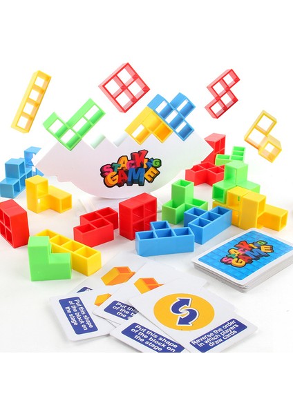 Tetris Denge Blok Oyunu Zeka Gelişimi Oyuncak Blok Oyuncak Aile Hükümleri Için Uygun Bebek Kız Montessori Bulmaca Oyunu (Yurt Dışından) modelleri