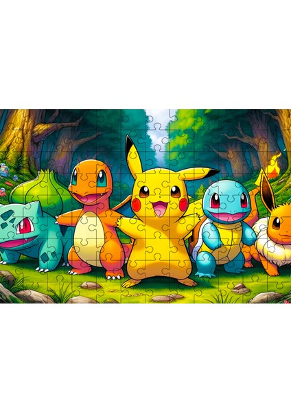Pokemon Yap-Boz Pikachu 108/200/300/500/1000 Adet Ahşap Tek Parça Bulmacalar Yetişkinler Için Çocuk Eğitici Oyuncaklar Hediyeler (Yurt Dışından)
