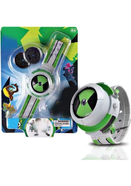 Bandai Orijinal 3D Ben 10 Izle Toprak Savunucuları Prksiyon Izle Omnitrix Oyuncak Anime Figürleri Modeli Pvc Oyuncaklar Boys Için Hediyeler (Yurt Dışından)
