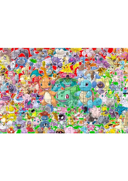 Pokemon Yap-Boz Pikachu 108/200/300/500/1000 Adet Ahşap Tek Parça Bulmacalar Yetişkinler Için Çocuk Eğitici Oyuncaklar Hediyeler (Yurt Dışından)