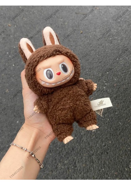 Labubu Canavarlar Gizli Baskı Heyecan Verici Acıbadem Kurabiyesi Orijinal Çoğaltma 1:1 Kutu Oyuncak Vinil Bebek Kawai Heykelcik Çanta Uğuru Kolye (Yurt Dışından)