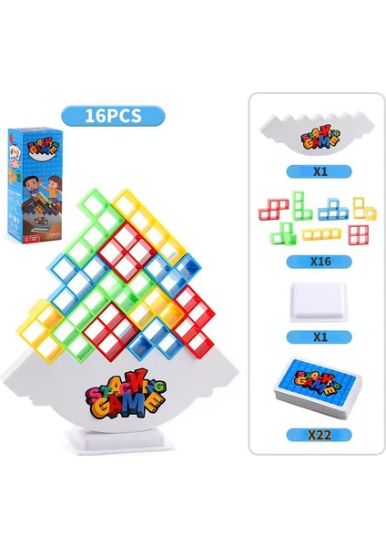 Tetris Denge Blok Oyunu Zeka Gelişimi Oyuncak Blok Oyuncak Aile Hükümleri Için Uygun Bebek Kız Montessori Bulmaca Oyunu (Yurt Dışından)