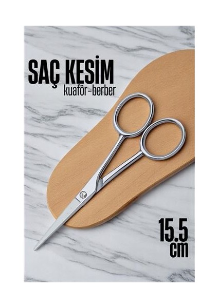 Kobalt Çelik Saç Kesim Makası 15.5 cm