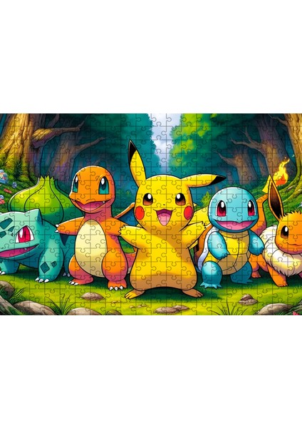 Pokemon Yap-Boz Pikachu 108/200/300/500/1000 Adet Ahşap Tek Parça Bulmacalar Yetişkinler Için Çocuk Eğitici Oyuncaklar Hediyeler (Yurt Dışından)