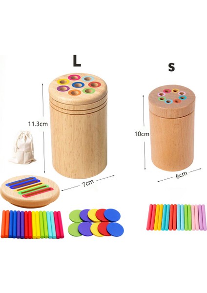 Klip Ahşap Boncuk Test Tüpü Oyuncak Renk Ayırma Oyunu Boncuk Sayma Ince Motor Becerisi Montessori Oyuncaklar Çocuklar Için Çocuklar Için Hediye (Yurt Dışından) modelleri
