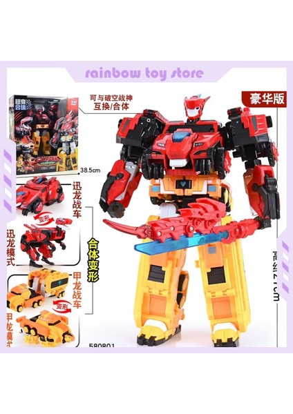 Dinozor Tankı Aksiyon Figürü Kuantum Kahramanlar Dinoster Anime Figürleri Deformasyon Pvc Dekorasyon Erkek Oyuncakları Için Özelleştirilmiş Hediye (Yurt Dışından)