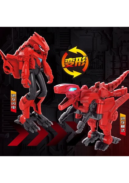 Dinozor Tankı Aksiyon Figürü Kuantum Kahramanlar Dinoster Anime Figürleri Deformasyon Pvc Dekorasyon Erkek Oyuncakları Için Özelleştirilmiş Hediye (Yurt Dışından)