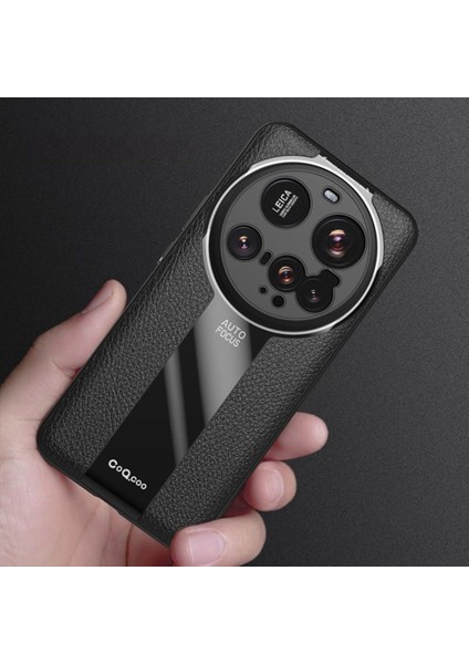 Q.coo Xiaomi 15 Ultra Kılıf Darbeye Dayanıklı Pu+Tpu+Akrilik Telefon Kapağı-Siyah (Yurt Dışından) fırsatları
