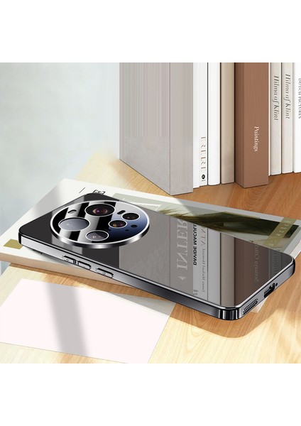 Xiaomi 15 Ultra Kılıf Galvanik Pc Telefon Arka Kapak Kamera Lens Koruyucu-Siyah Için (Yurt Dışından)