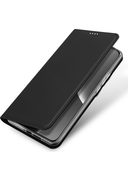 Xiaomi 15 Ultra Kılıf Dux Ducıs Skin Pro Serisi Deri Stand Kapağı Kart Sahibinin-Siyah (Yurt Dışından) fırsatları