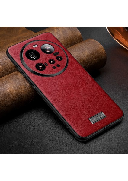 Sulada Xiaomi 15 Ultra Kılıf Pu Deri+Tpu+Pc Arka Telefon Kapağı-Kırmızı (Yurt Dışından) indirimleri