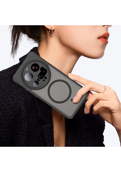 Xiaomi 15 Ultra Kılıf Için Magsafe Anti Drop Pc+Tpu Telefon Kapağı ile Uyumlu-Siyah (Yurt Dışından) fiyatları