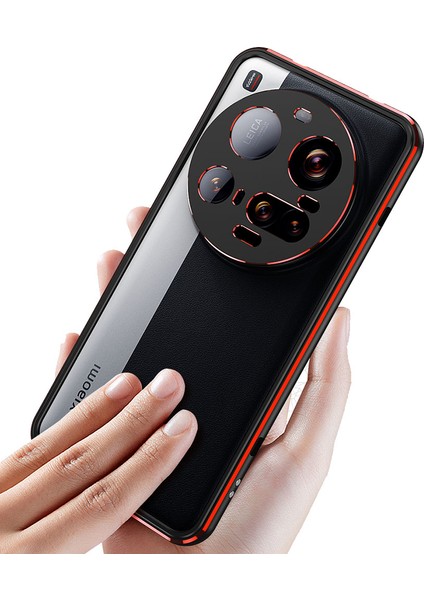 Xiaomi 15 Ultra Tampon Kılıfı Metal Çerçeve Telefon Kapağı, Kamera Lens Korumalı-Siyah/mor (Yurt Dışından) fiyatları