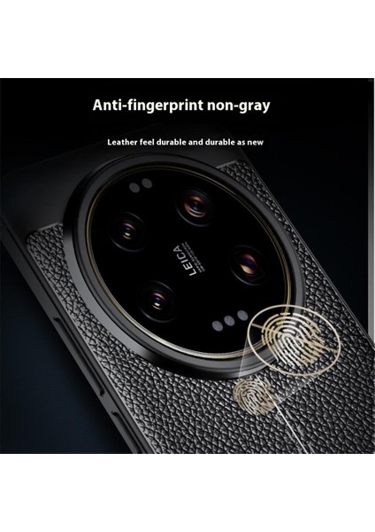 Xiaomi 15 Ultra Kılıf Litchi Texture Tpu Esnek Telefon Kapağı-Siyah (Yurt Dışından) indirimleri
