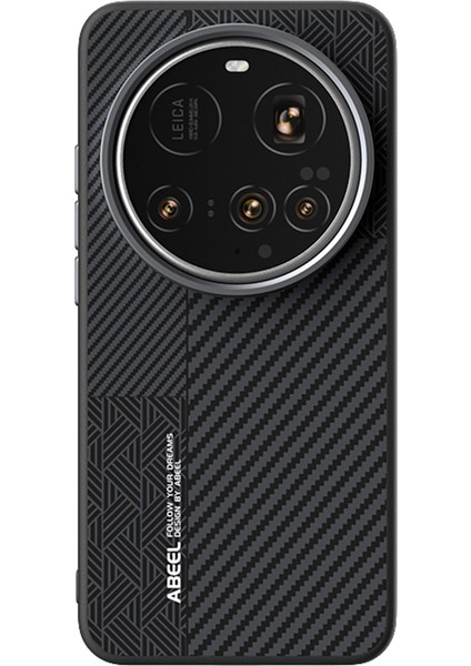Abeel Xiaomi 15 Ultra Kılıf Pc+Tpu+Alüminyum Alaşım+Pu Deri Telefon Kılıfı Magsafe-Texture 1 ile Uyumlu (Yurt Dışından) fiyatları