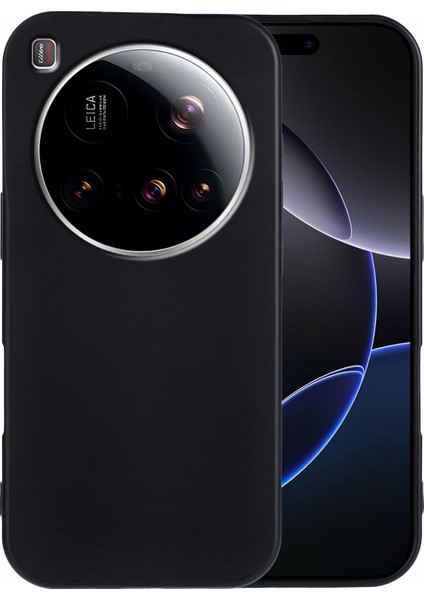 Xiaomi 15 Ultra Tpu Kılıf Için Yumuşak Mat Parmak Izi Önleyici Telefon Arka Kapak-Siyah (Yurt Dışından)