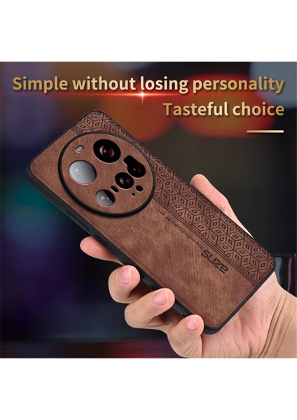 Azns Xiaomi 15 Ultra Kılıf Koruyucu Pu Deri Kaplı Tpu Telefon Kabuk-Mor (Yurt Dışından) modelleri