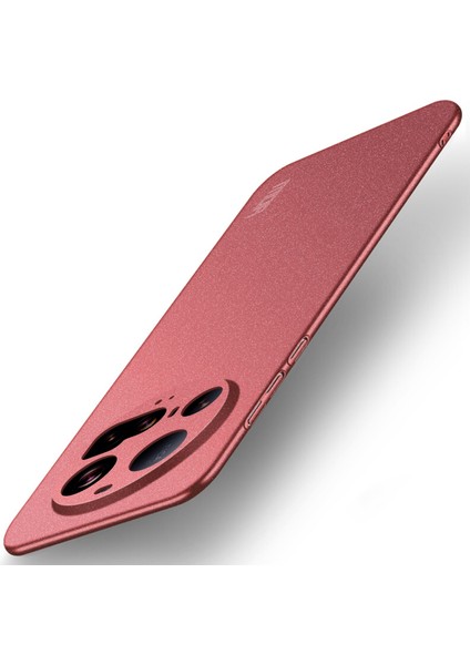 Xiaomi 15 Ultra Pc Kılıfı Için Mofı Shield Mat Serisi Slim Fit Telefon Kapağı-Kırmızı (Yurt Dışından)
