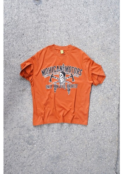 Mohican Motors Turuncu T-Shirt
