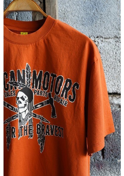Mohican Motors Turuncu T-Shirt fırsatları