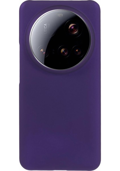 Xiaomi 15 Ultra Kılıf Sert Pc Damla Korumalı Buzlu Minimalist Telefon Kapağı-Mor Için (Yurt Dışından)