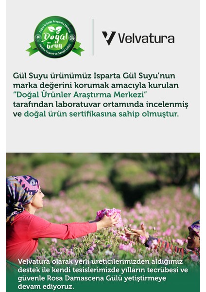 Gül Suyu Gözenekleri Sıkılaştır Aydınlatır ve Arındırıcı Tonik %100 Doğal ve Saf 100 ml