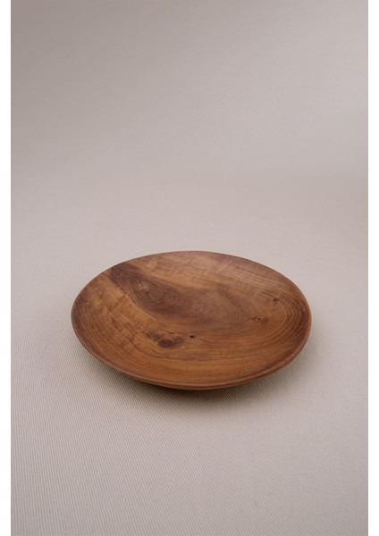 Teak Ahşap Yuvarlak Tabak 12 x 12 cm fırsatları