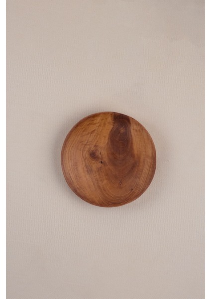 Teak Ahşap Yuvarlak Tabak 12 x 12 cm indirimleri