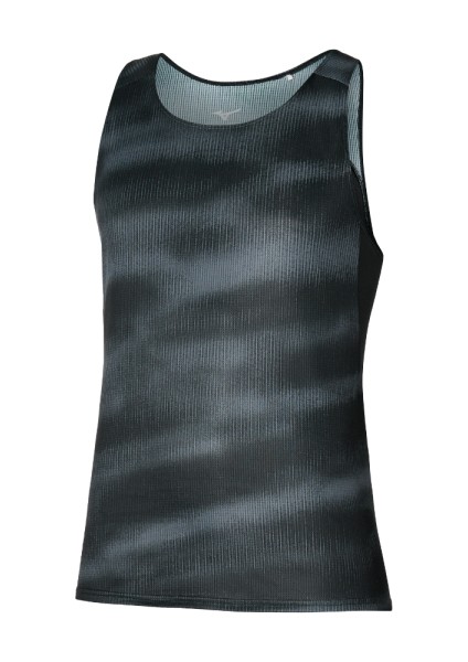 Dryaeroflow Graphic Tank Erkek Kolsuz Tişört Siyah