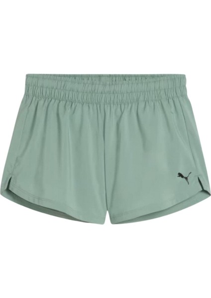 Tad Essential 3 Woven Kadın Yeşil Koşu Şortu