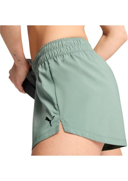 Tad Essential 3 Woven Kadın Yeşil Koşu Şortu modelleri